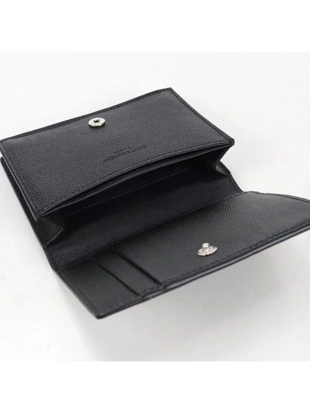 Saint Laurent Business Card Case Holder Calf